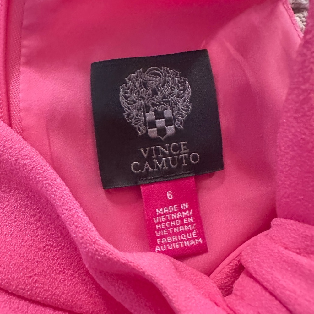 Vince Camuto Vibrant Pink Jumpsuit - Picture 6 of 11
